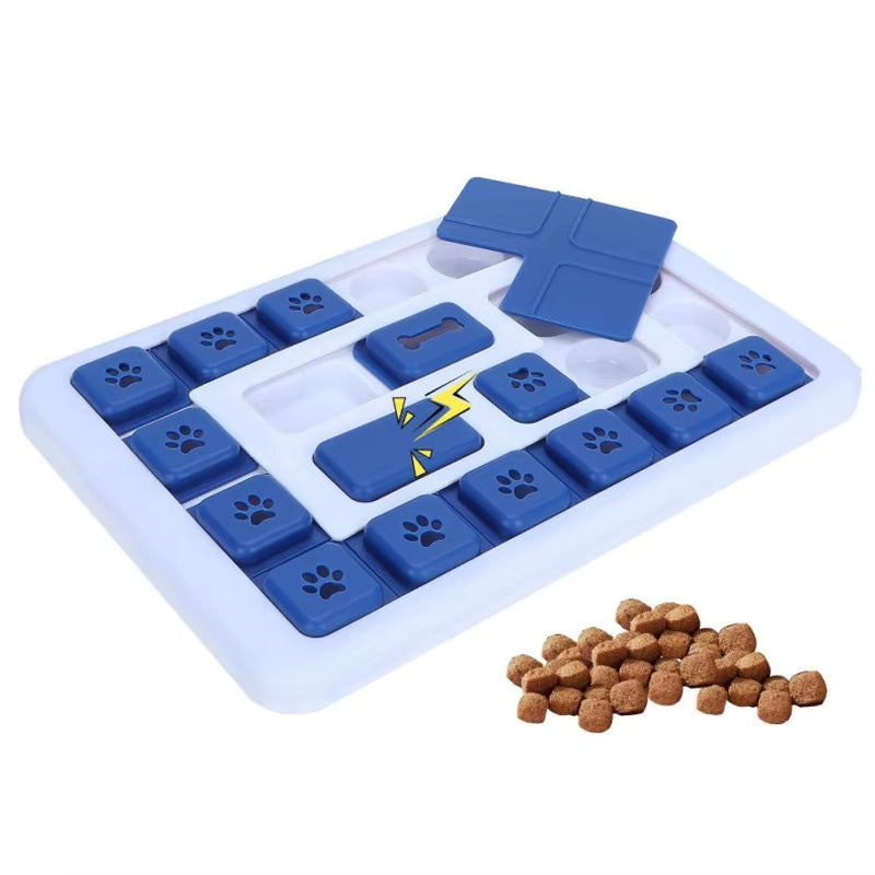 Dog Toys Slow Feeder Interactive Increase Puppy IQ Food Dispenser Slowly Eating Nonslip Bowl Pet Puzzle Cat Dogs Training Game