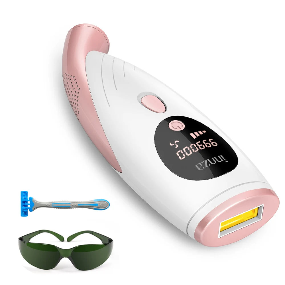 D26 Pulsed Light Epilator (ILP - Multi-Zone - White/Pink)